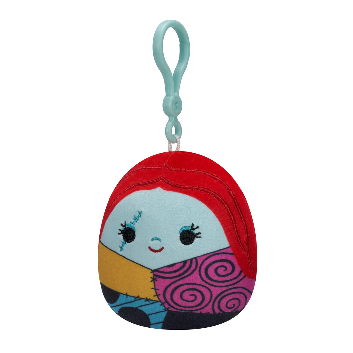 Squishmallows 3.5-Inch Disney Jack Skellington and Sally Clip 2-Pack | Jazwares