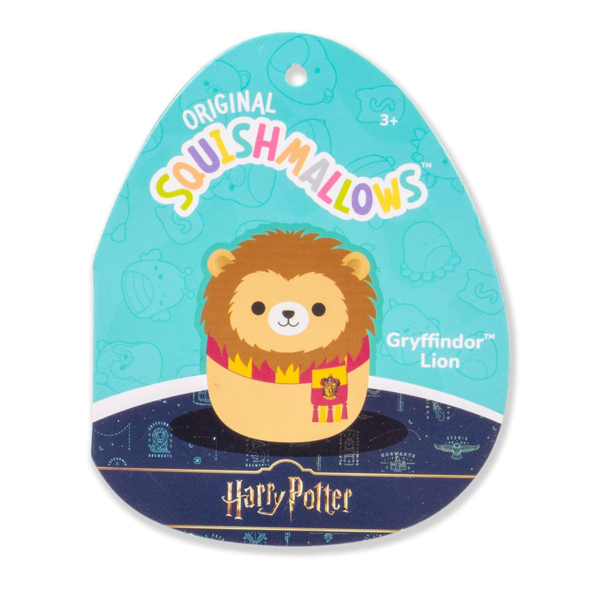 Squishmallows 3.5" Harry Potter House Animals Clip 4-Pack | Jazwares