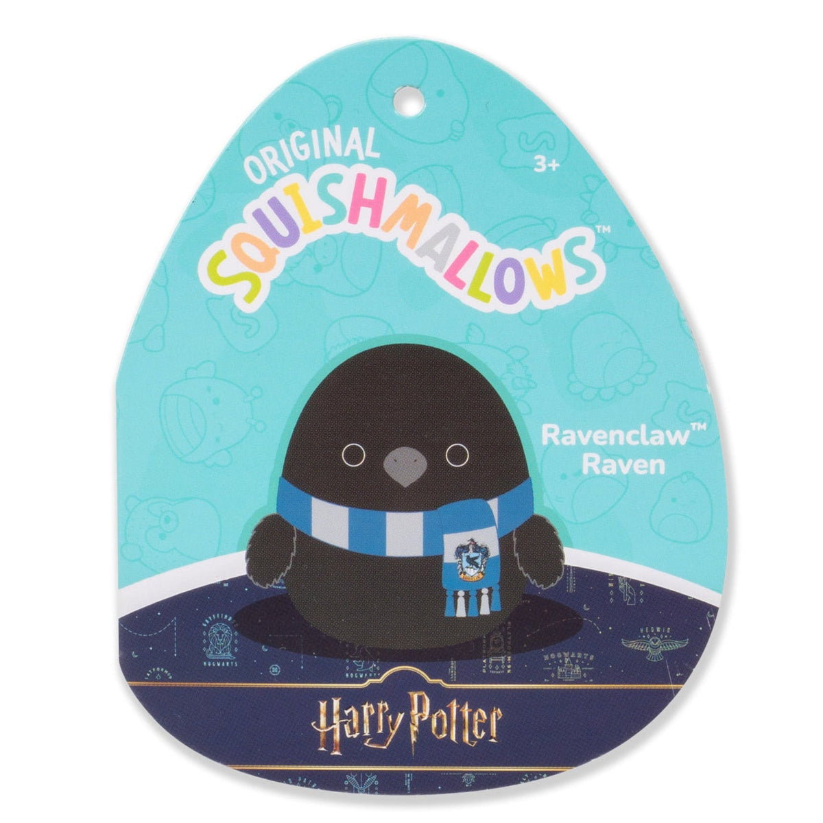 Squishmallows 3.5" Harry Potter House Animals Clip 4-Pack | Jazwares