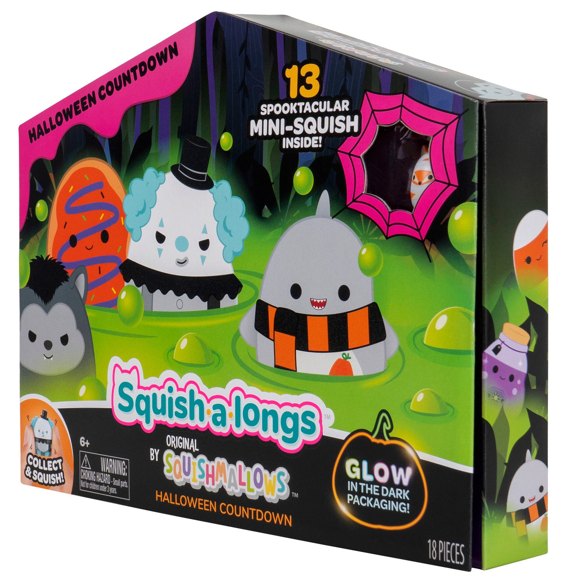 Squish-a-longs Halloween Countdown Calendar | Jazwares