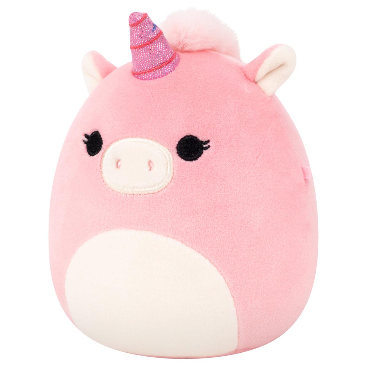 Squishmallows 5" Seraphina the Light Pink Unicorn with Sparkle Horn | Jazwares