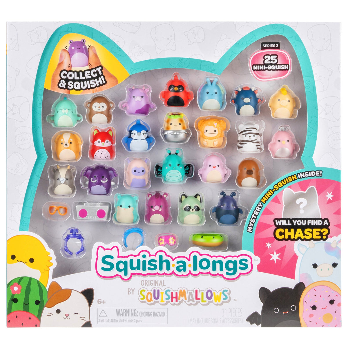 Squish-a-longs Mini-Squish 25-Pack | Jazwares