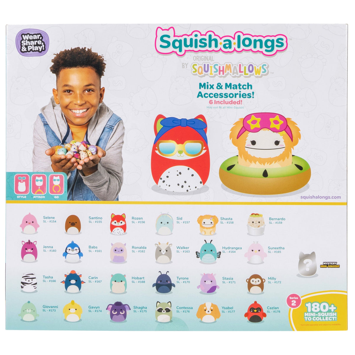 Squish-a-longs Mini-Squish 25-Pack | Jazwares