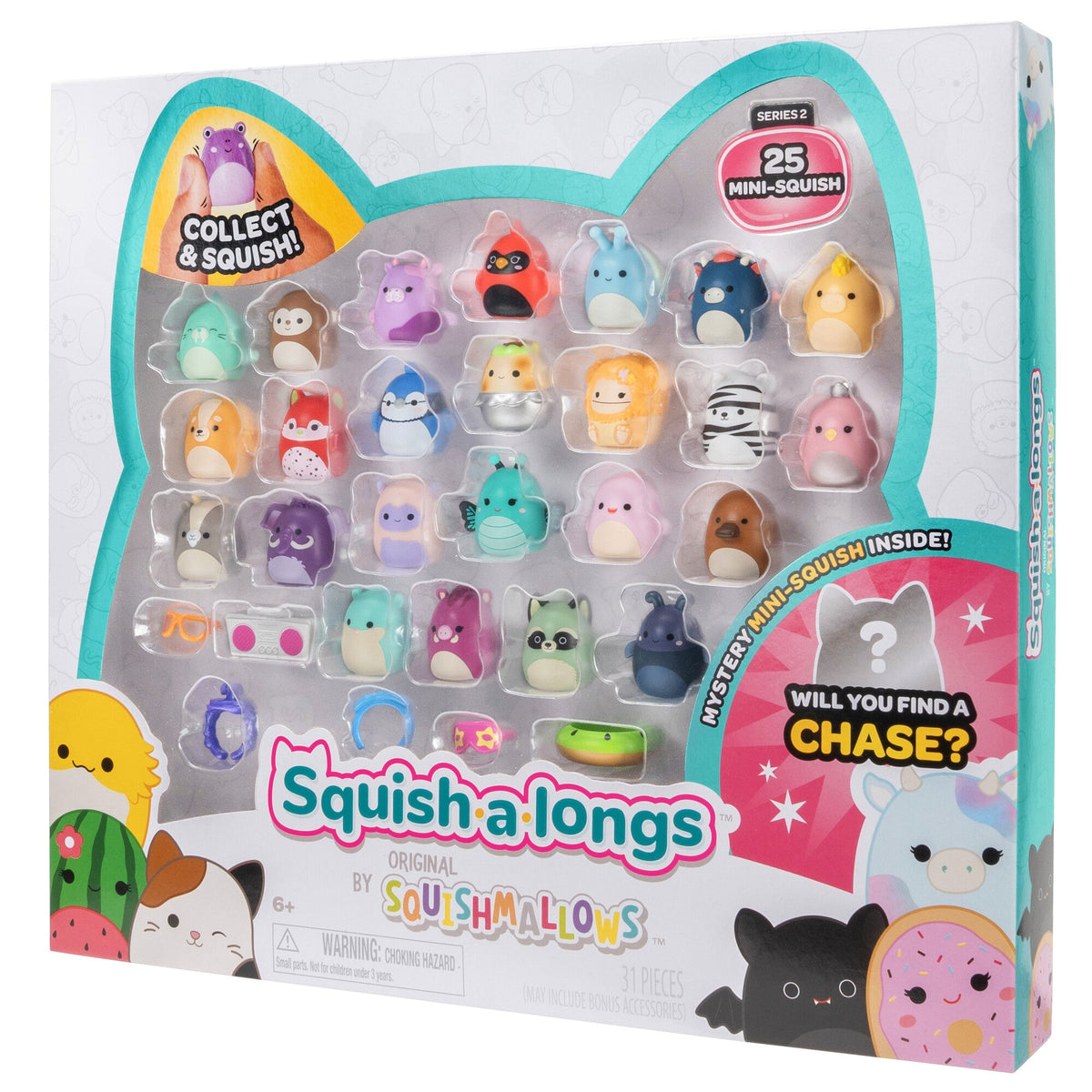 Squish-a-longs Mini-Squish 25-Pack | Jazwares