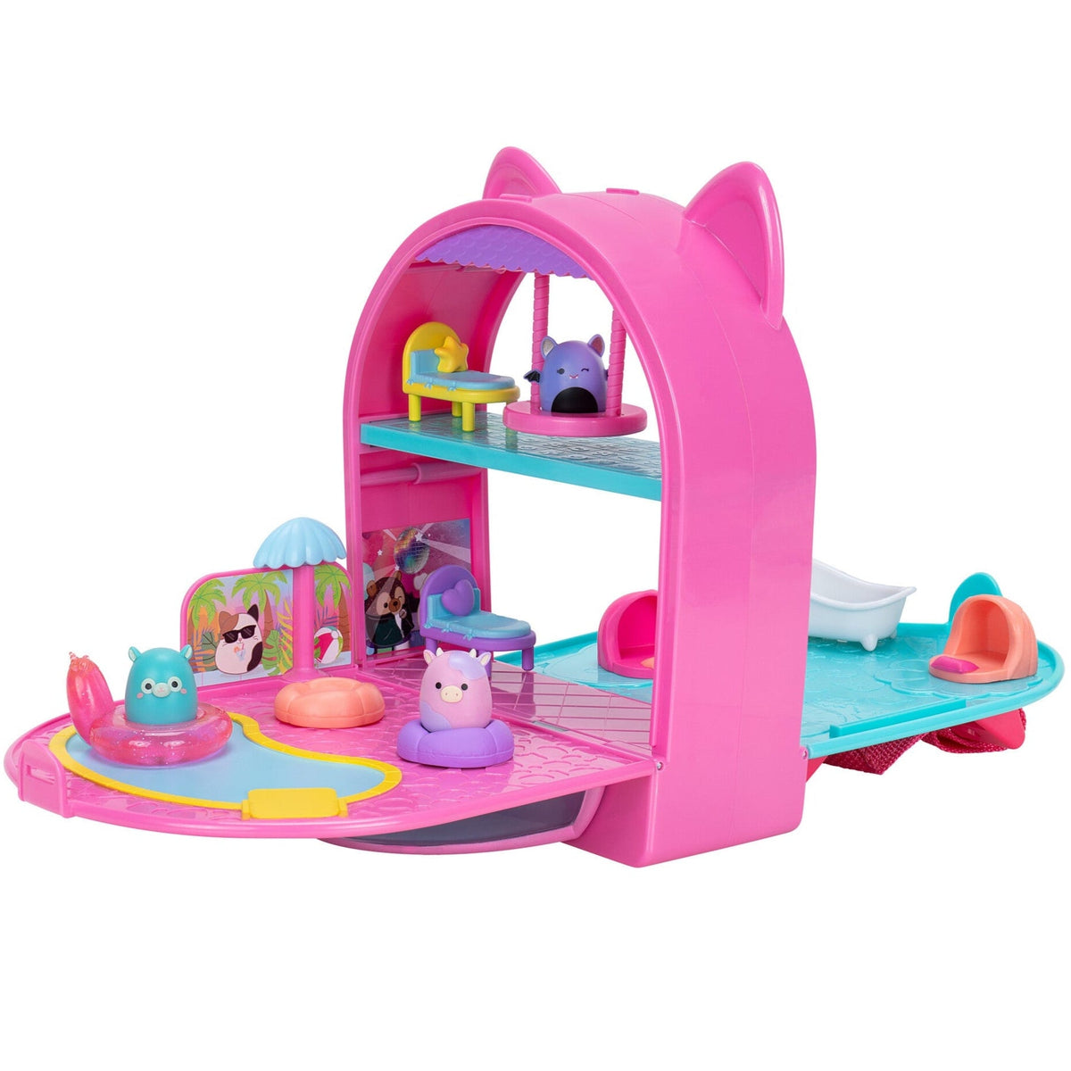 Squish-a-longs Party Pack On-the-Go Playset | Jazwares