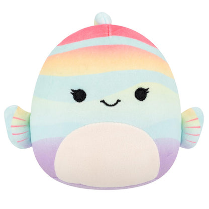 Squishmallows 5" Canda the Rainbow Striped Fish | Jazwares