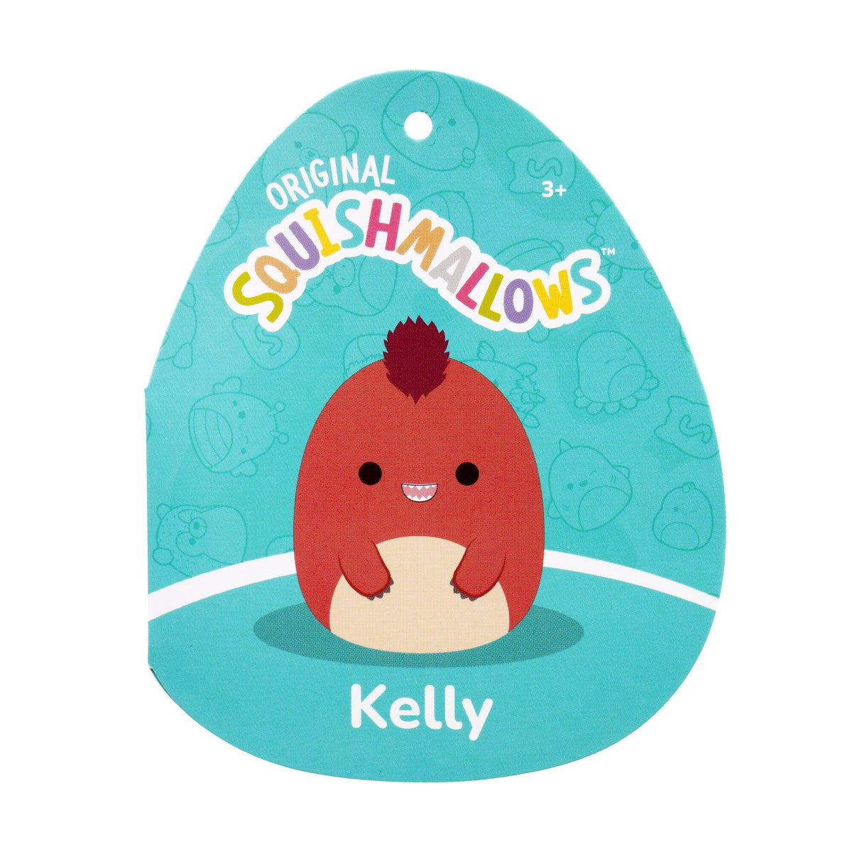 Squishmallows 8" Kelly the Red Velociraptor | Jazwares