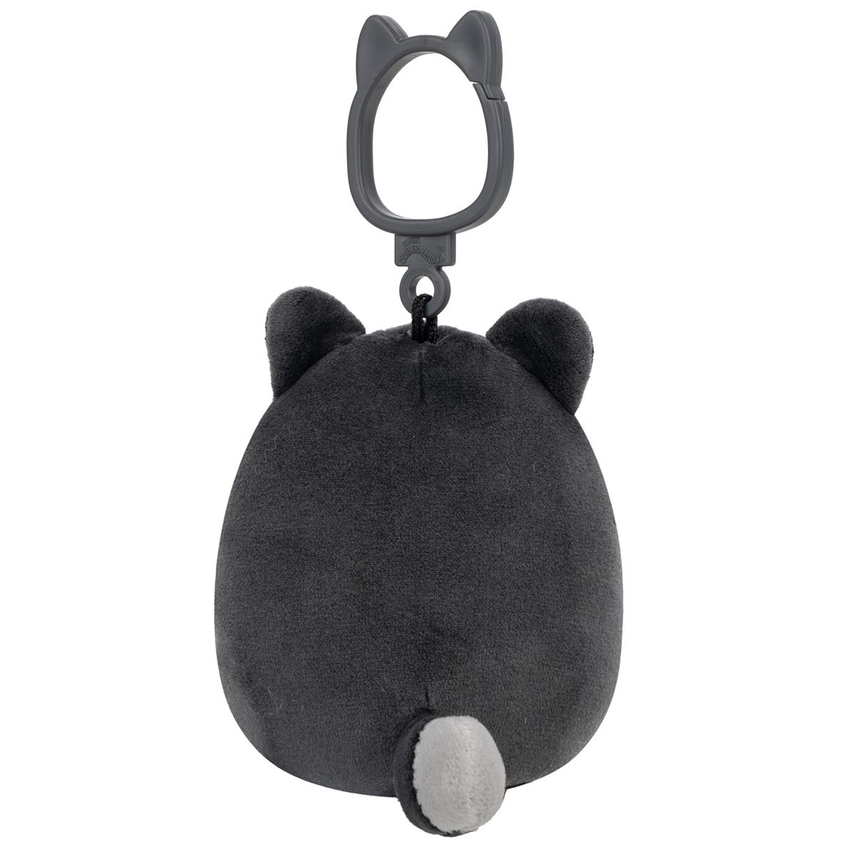 Squishmallows 3.5" Dmitri the Dark Grey Wolf Clip | Jazwares