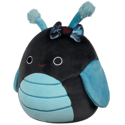 Squishmallows 14" Celie the Teal and Black Grasshopper with Bow | Jazwares
