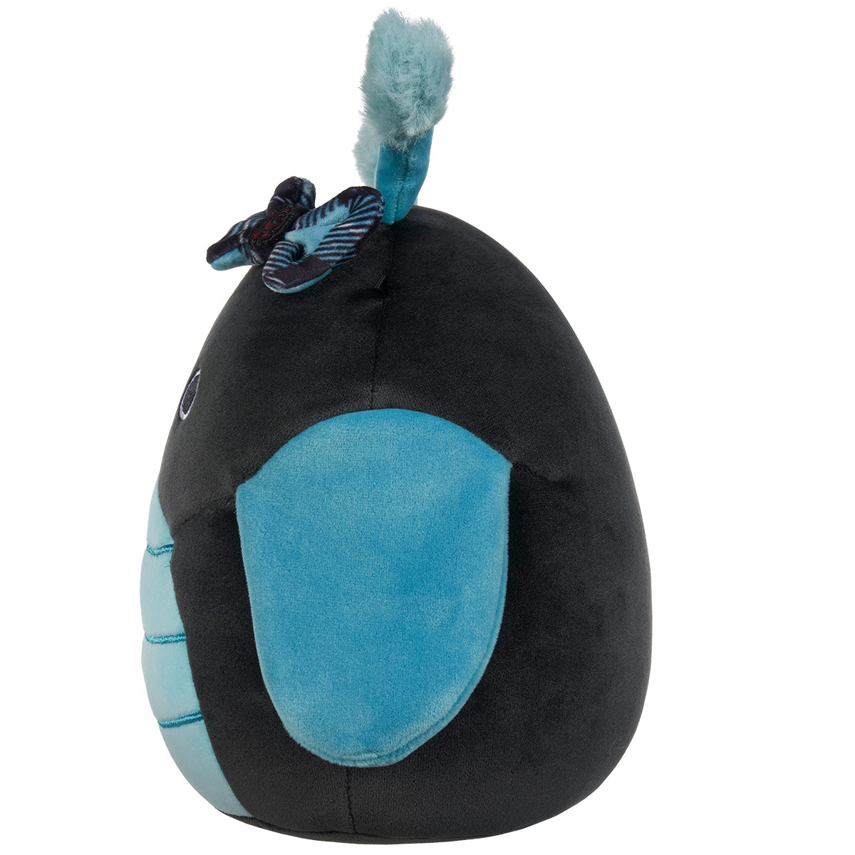 Squishmallows 14" Celie the Teal and Black Grasshopper with Bow | Jazwares
