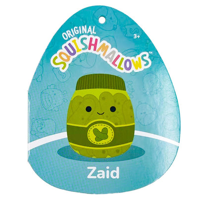 Squishmallows 14" Zaid the Green Pickle Jar | Jazwares