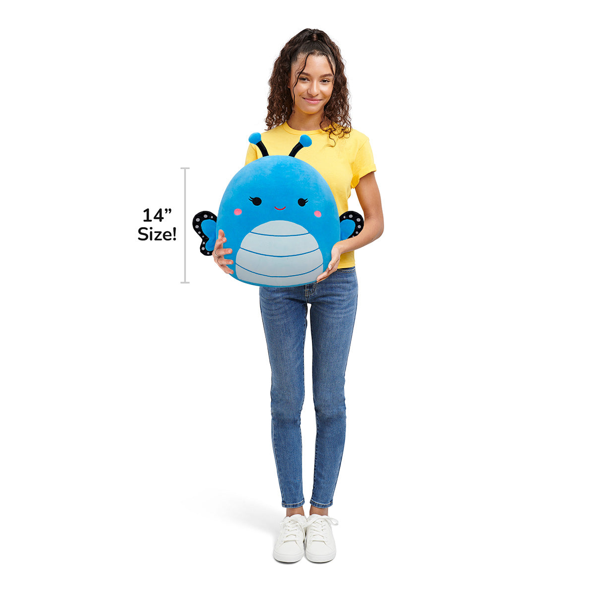Squishmallows 14" Waverly the Blue Butterfly | Jazwares