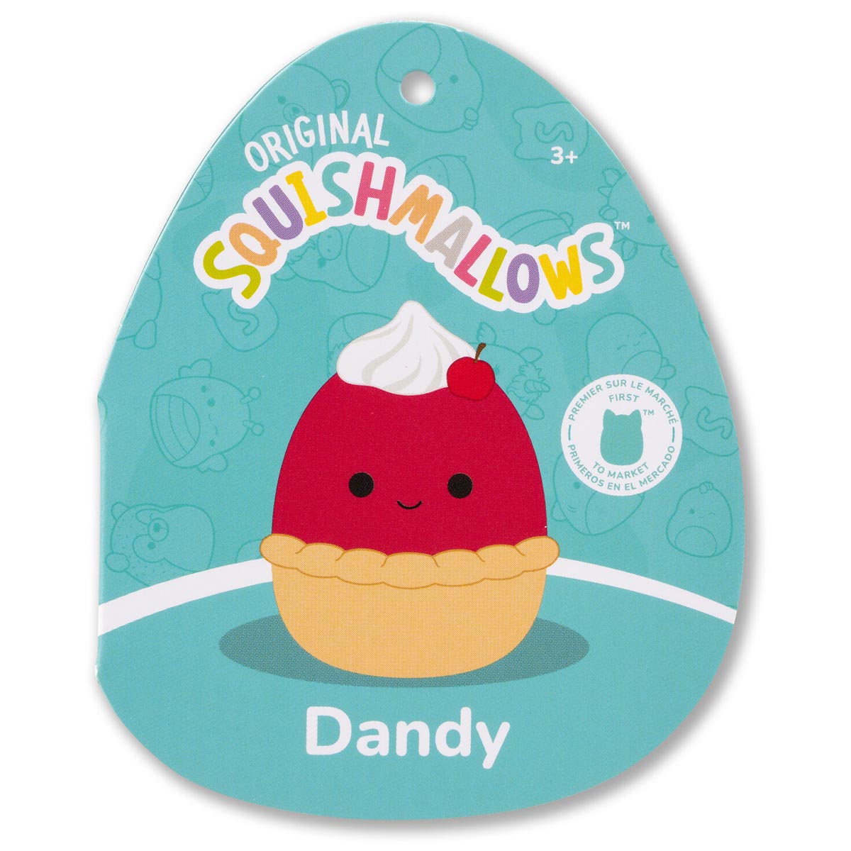 Squishmallows 12" Dandy the Mischievous Cherry Pie | Jazwares