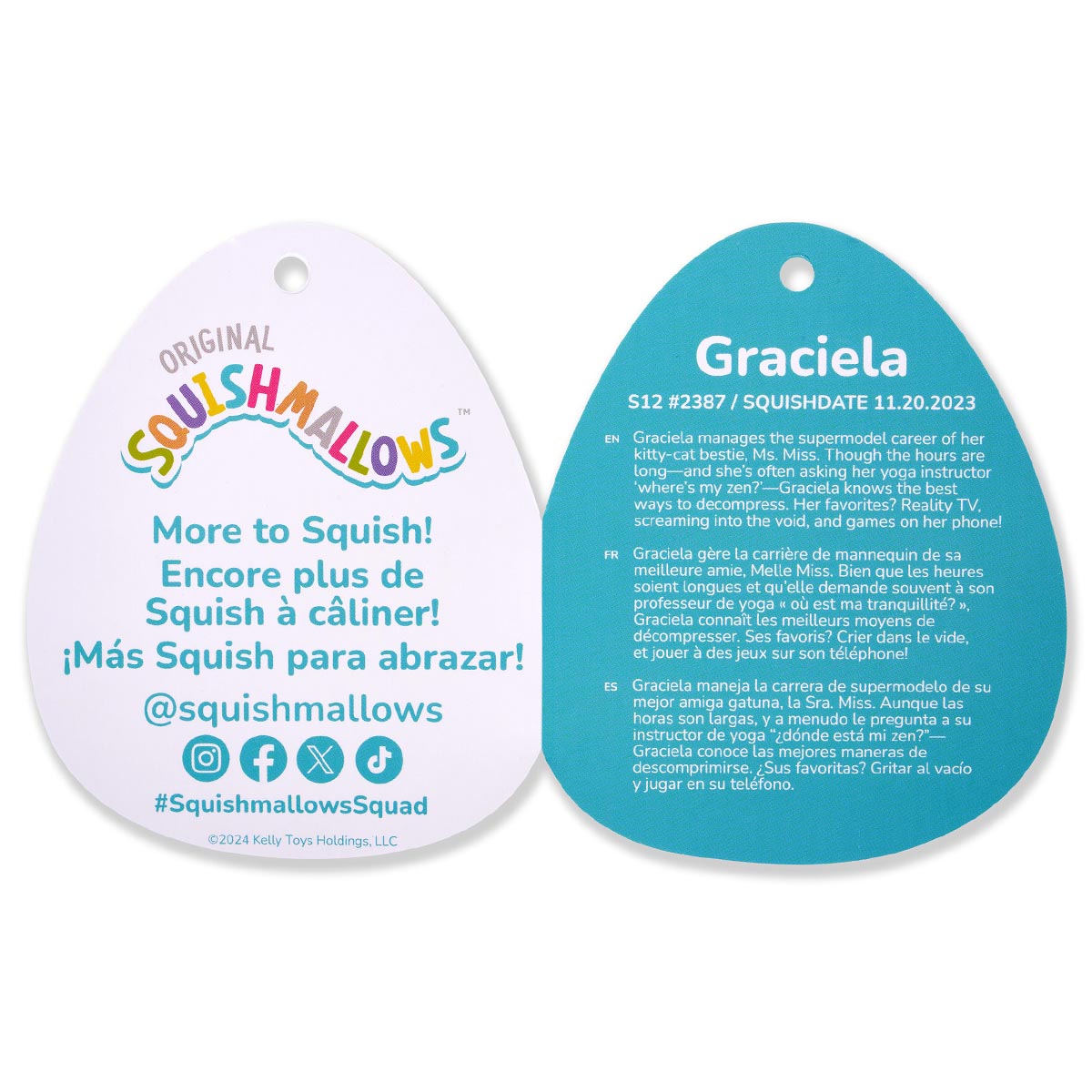 Squishmallows 12" Graciela the Mint Barrel Cactus | Jazwares