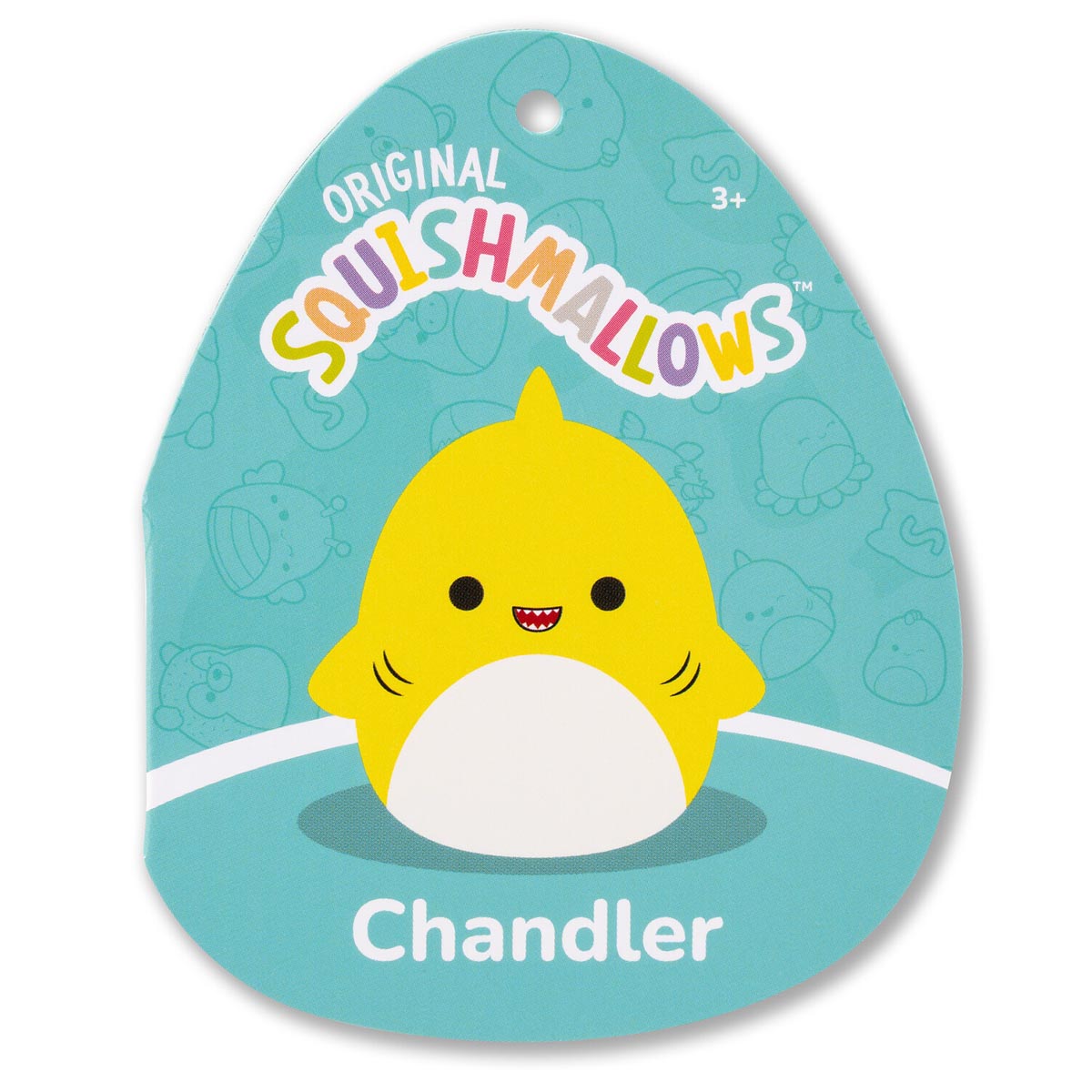 Squishmallows 12" Chandler the Yellow Shark | Jazwares
