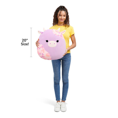 Squishmallows 20" Suri the Pink Tie-Dye Cow | Jazwares