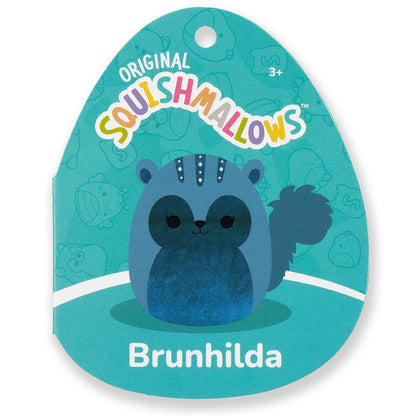 Squishmallows 14" Brunhilda the Blue Tonal Squirrel | Jazwares