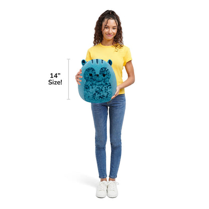 Squishmallows 14" Brunhilda the Blue Tonal Squirrel | Jazwares