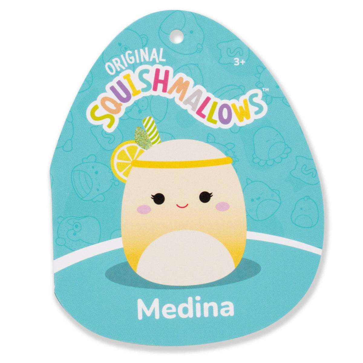 Squishmallows 20-Inch Medina the Yellow Lemonade Slushie | Jazwares