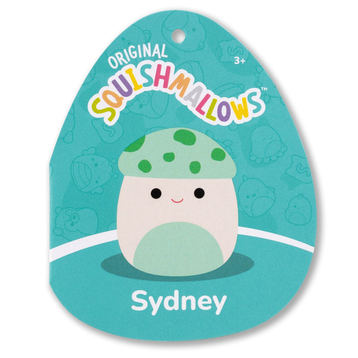 Squishmallows 24" Sydney the Teal Spotted Mushroom | Jazwares