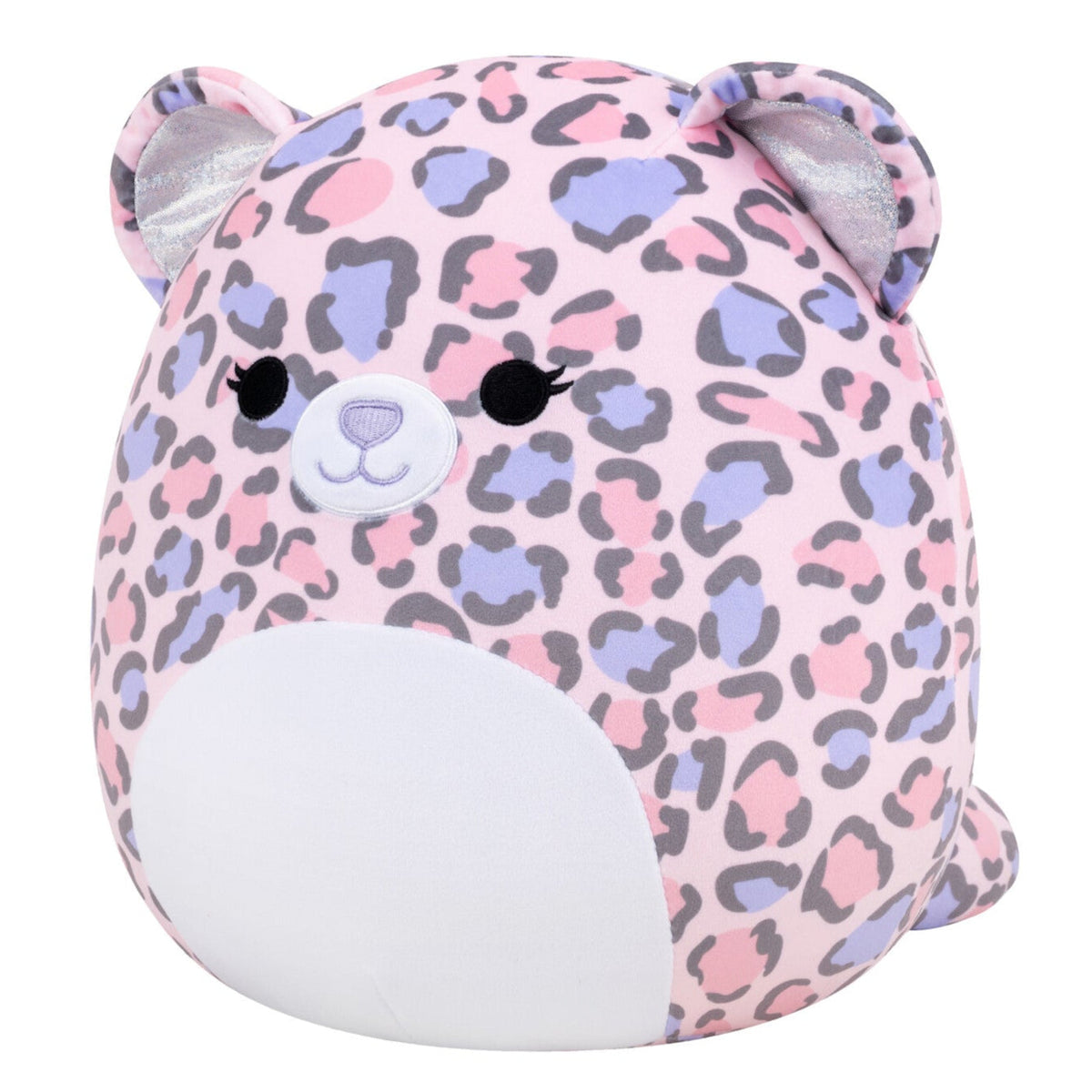 Squishmallows 12" Dallas Pink and Purple Leopard | Jazwares