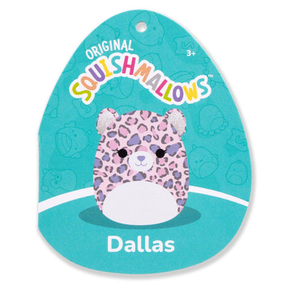 Squishmallows 12" Dallas Pink and Purple Leopard | Jazwares