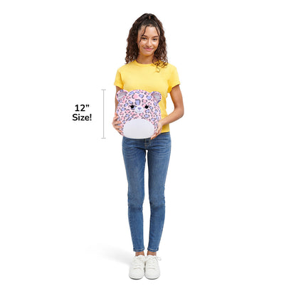 Squishmallows 12" Dallas Pink and Purple Leopard | Jazwares