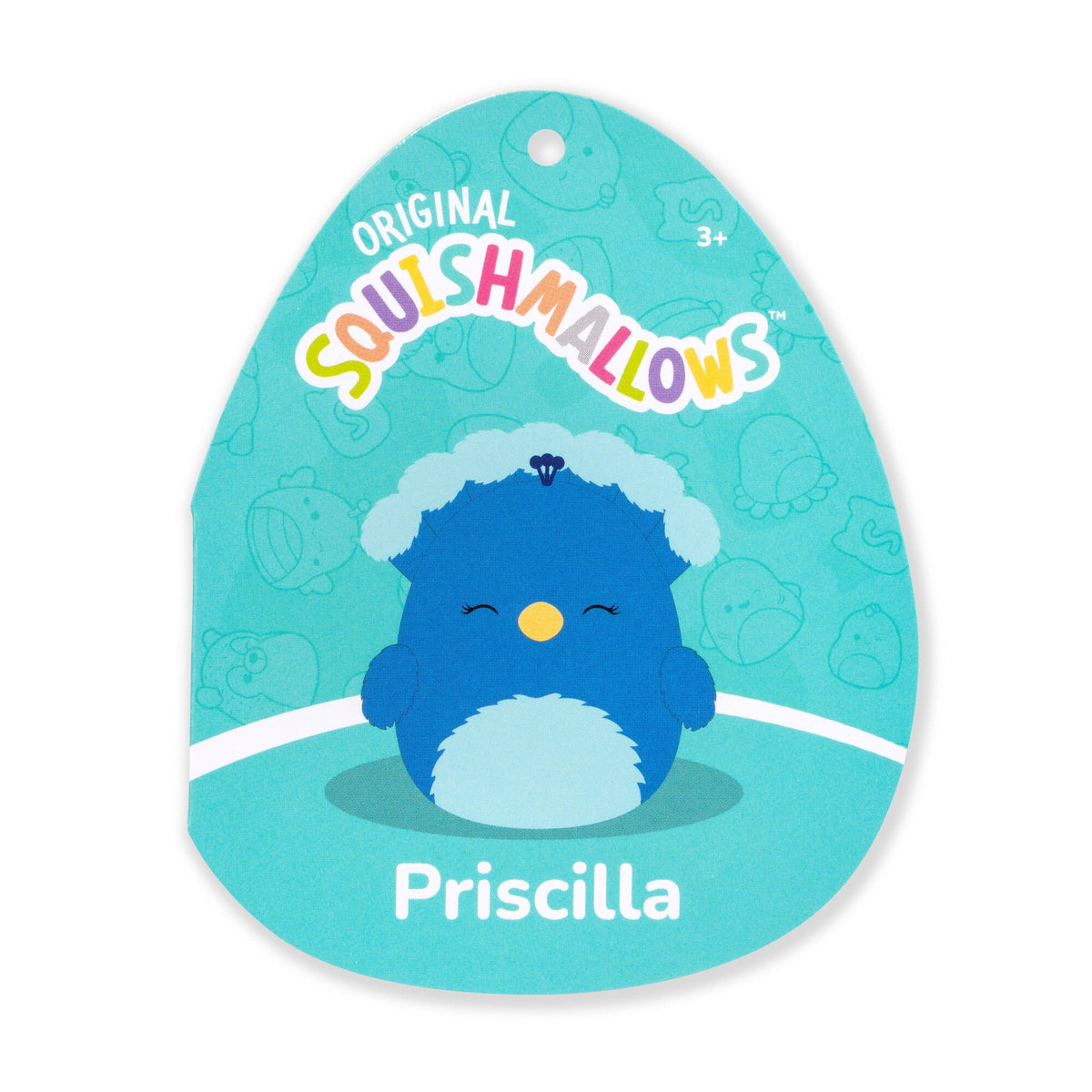 Squishmallows 16" Priscilla the Blue Peacock | Jazwares
