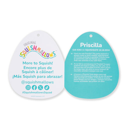 Squishmallows 16" Priscilla the Blue Peacock | Jazwares