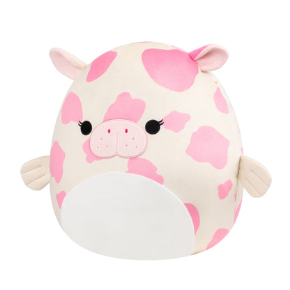 Squishmallows 16" Mondy the Hot Pink And White Sea Cow | Jazwares