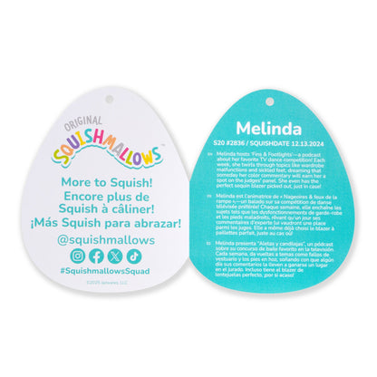 Squishmallows 20" Melinda the Blue Striped Cat Fish | Jazwares