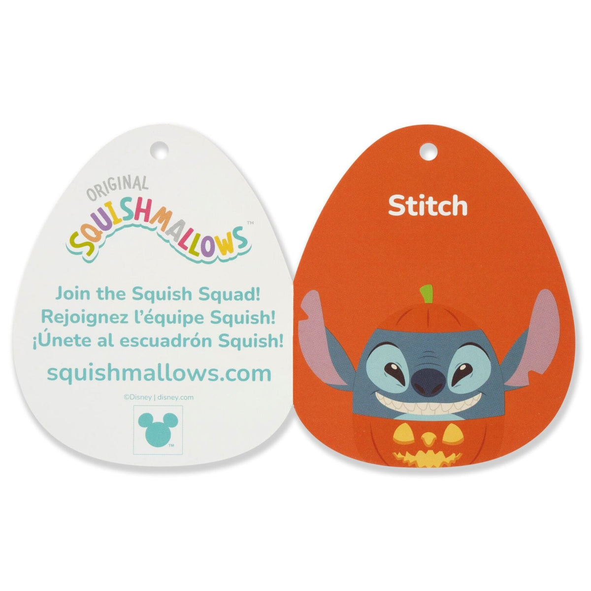 Squishmallows Disney 12" Stitch in Pumpkin | Jazwares