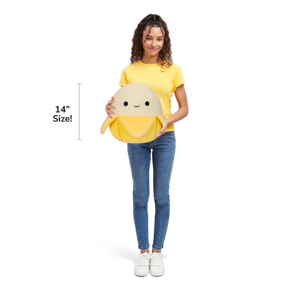Squishmallows 14" Junie the Yellow Banana | Jazwares