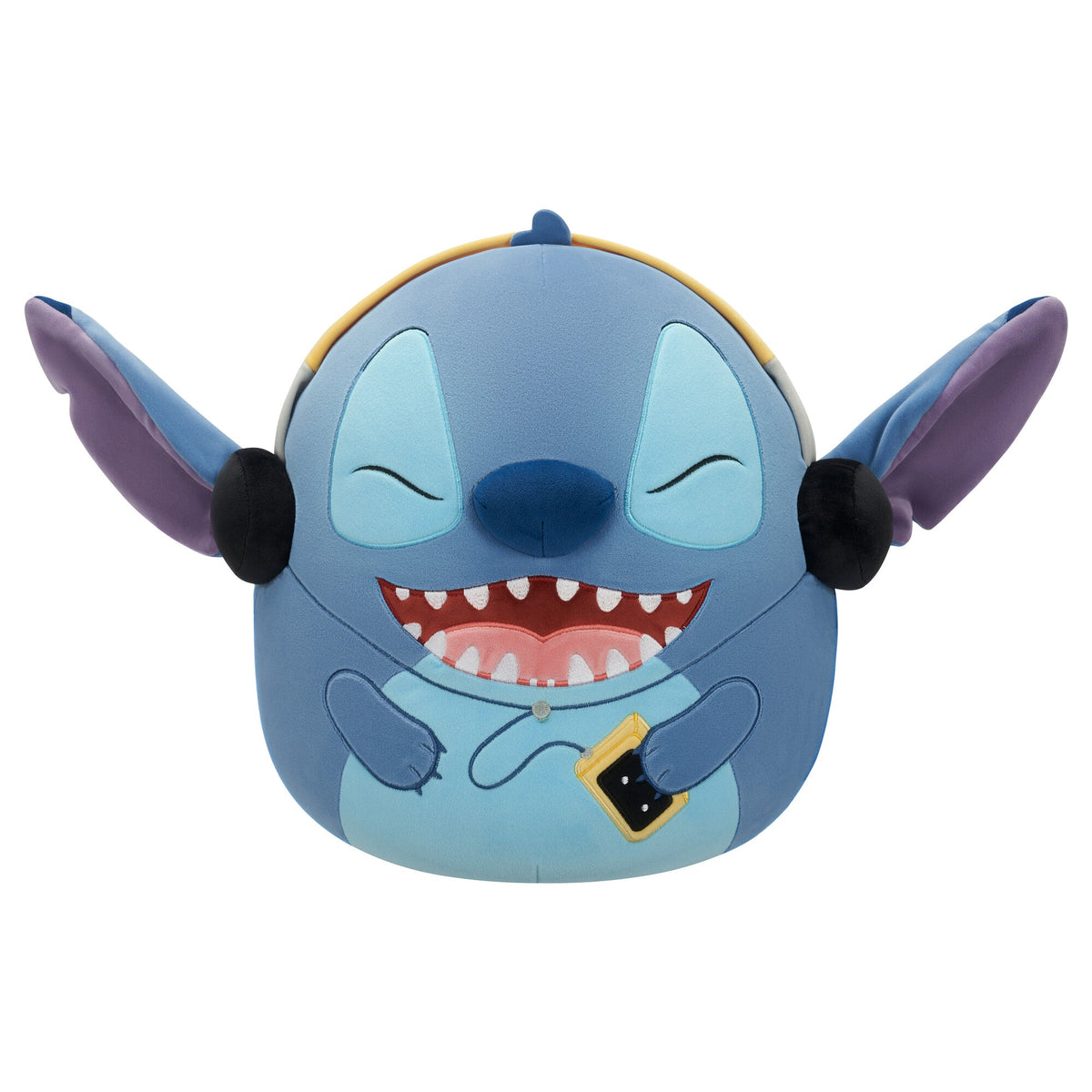 Squishmallows 14" Disney Stitch with Headphones | Jazwares