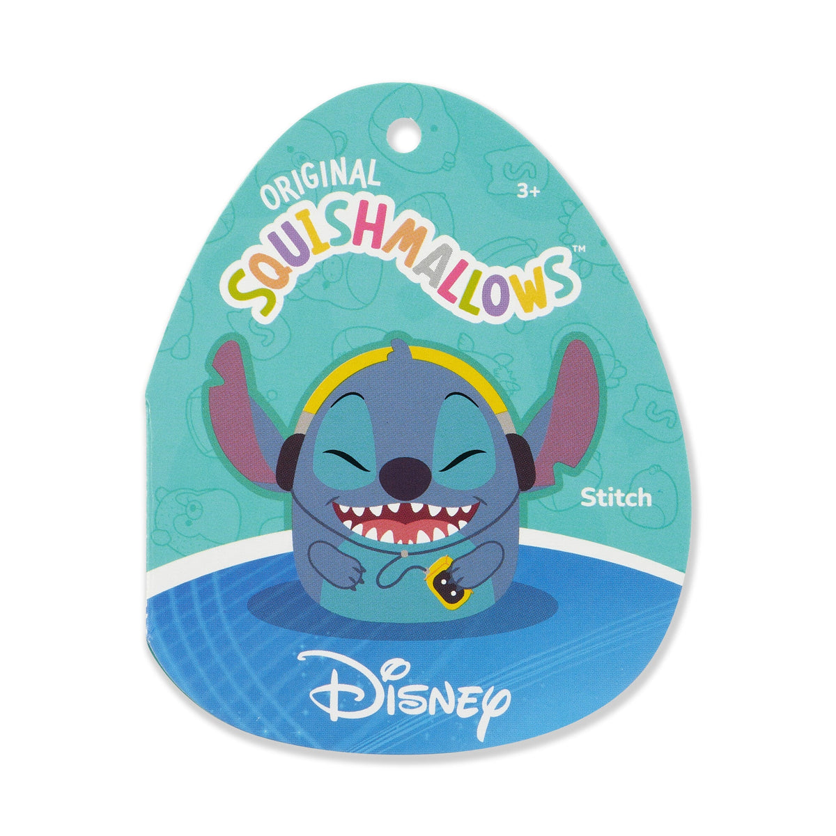 Squishmallows 14" Disney Stitch with Headphones | Jazwares