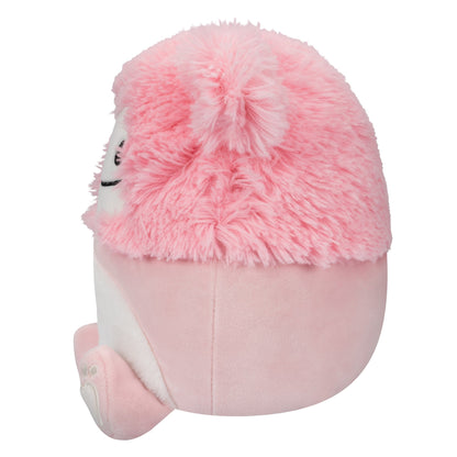 Squishmallows 8" Brina the Pink Bigfoot with Fuzzy Belly | Jazwares