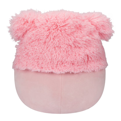 Squishmallows 8" Brina the Pink Bigfoot with Fuzzy Belly | Jazwares