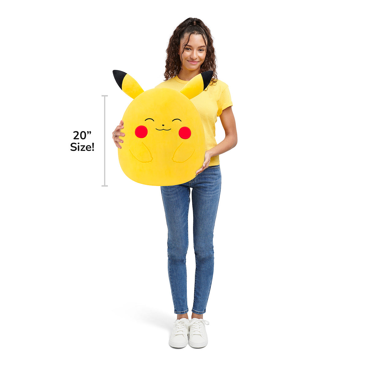 Pokémon 20" Happy Pikachu Plush | Jazwares