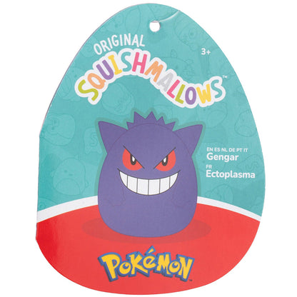 Squishmallows 3.5-Inch Pokémon Gengar Clip | Jazwares
