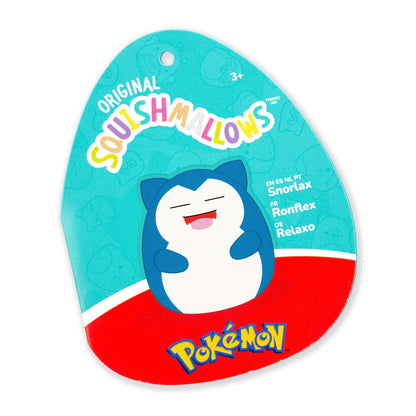 Squishmallows 3.5" Pokémon Snorlax Clip | Jazwares