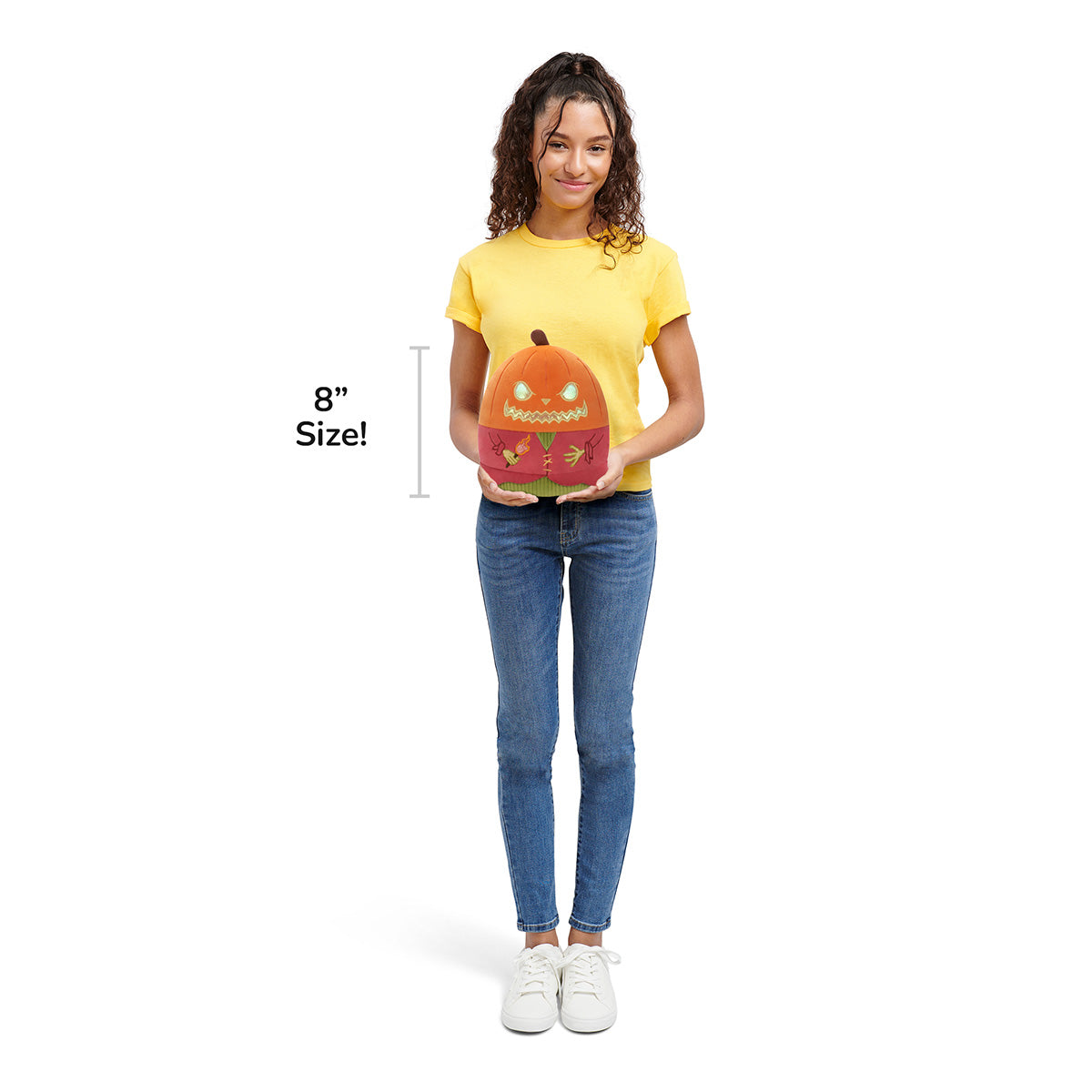 Squishmallows 8" Select Series Pumpkin King Jack Skellington | Jazwares