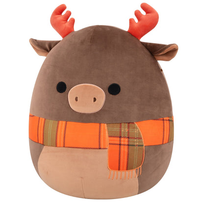Squishmallows 16" Patterson the Moose with Orange Scarf | Jazwares