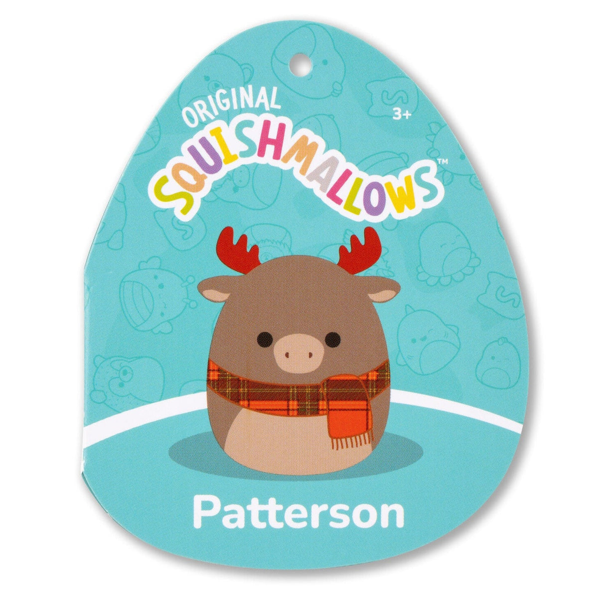 Squishmallows 16" Patterson the Moose with Orange Scarf | Jazwares