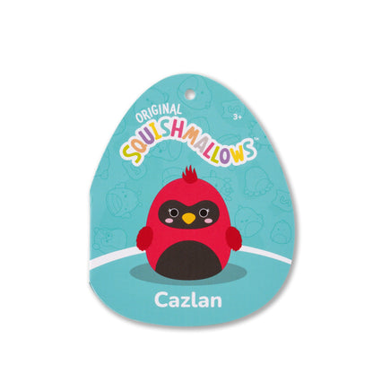 Squishmallows 8" Cazlan the Red Cardinal | Jazwares