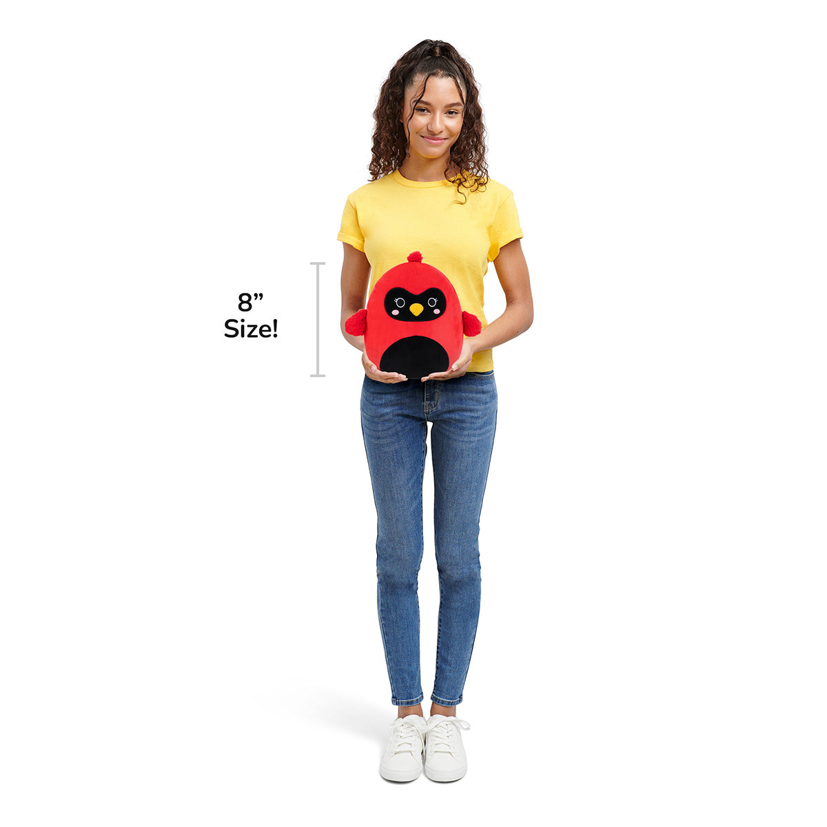 Squishmallows 8" Cazlan the Red Cardinal | Jazwares
