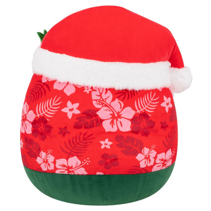 Squishmallows 14" Nick the Santa Claus in Red Hawaiian Shirt | Jazwares