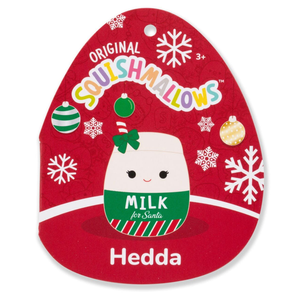 Squishmallows 12" Hedda the Milk for Santa | Jazwares