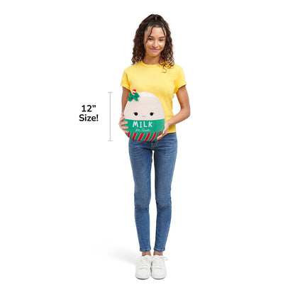 Squishmallows 12" Hedda the Milk for Santa | Jazwares