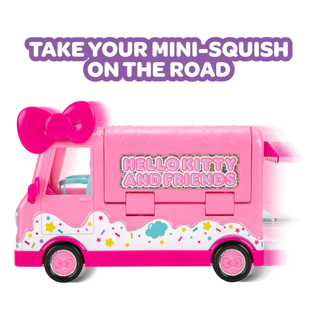 Squish-a-longs Hello Kitty Cafe Truck Playset | Jazwares