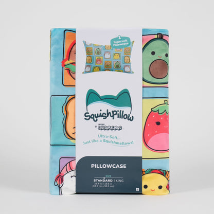 SquishPillow Pillow Case Total Foodies | Jazwares